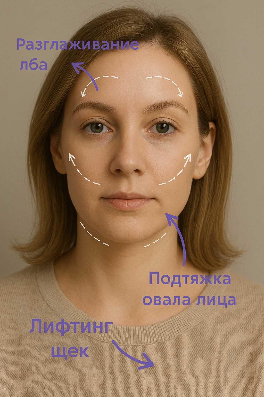 Моделирование лица. Авторский массаж.